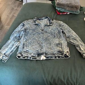 Urban Outiffers Acid Wash Denim Pullover